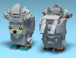 Silver The Hedgehog Brickheadz