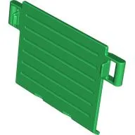 Duplo Trailer Ramp / Door 1 x 4 with Handles / Green
