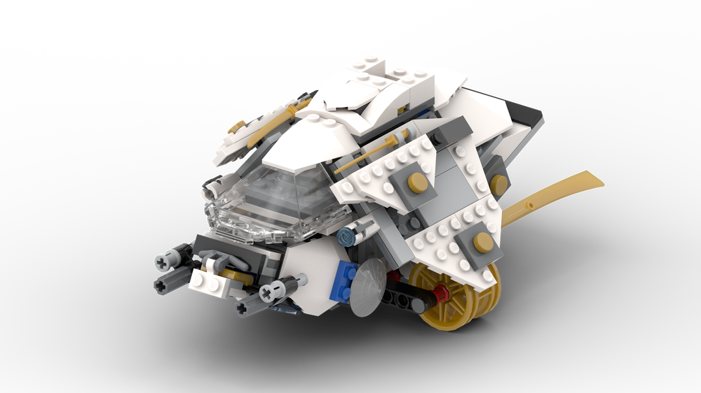 Lego 70588 alternative build frost shuttle