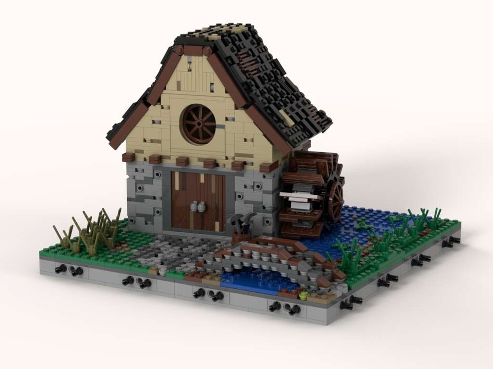Lego Watermill - modular