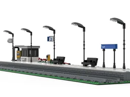 Vught Train Station Platform 2