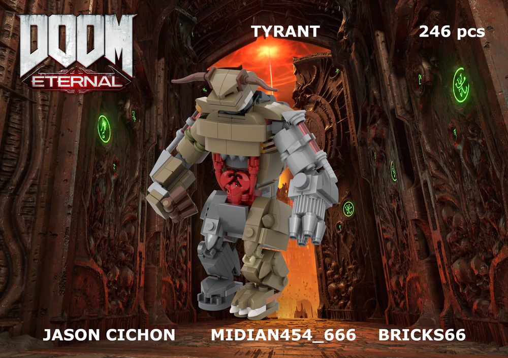 Lego Doom Eternal Tyrant