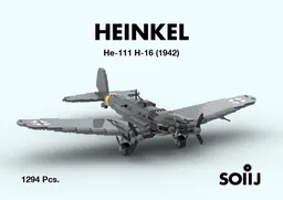 Heinkel He-111 H-16 (1942) - twin engine bomber 1:35