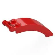 Windscreen 6 x 2 x 2 with Handle / Red