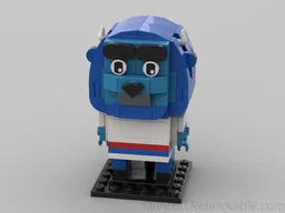 Brickheadz Billy Buffalo Mascot
