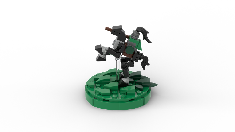 Lego Tiny rohirrim with stand