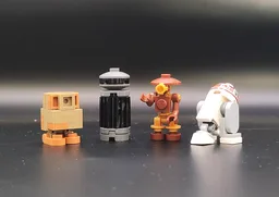Iconic Friendly Droids - GONK-Droid, Medi-Droid, Pit-Droid and Astromech