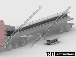 Steel beam for 42078 Mack Anthem Flatbed Trailer