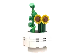 Micro/Mini Sunflower Potted Bouquet