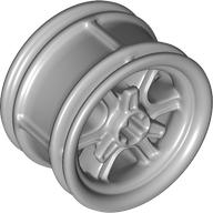 Lego Wheel 30.4 x 20, 6 Spokes / Light Bluish Gray