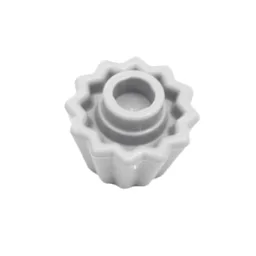 Food Cupcake with Stud / Flat Silver