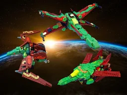 VF-1 Valkyrie / Dinobot Swoop / Xwing bundle