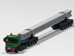 MAN Schwertransporter mit Stahlträger