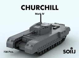 Churchill Mk. IV - British medium tank 1:35