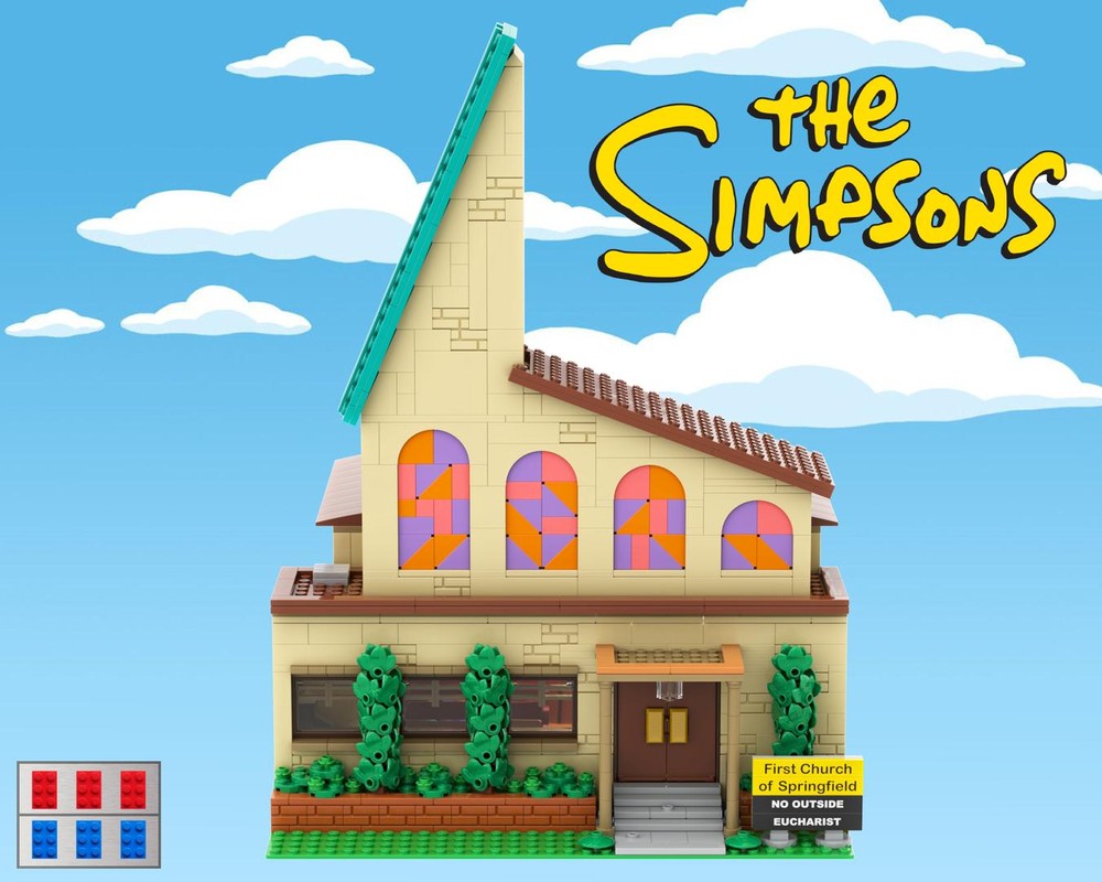 Lego Modular Springfield Church