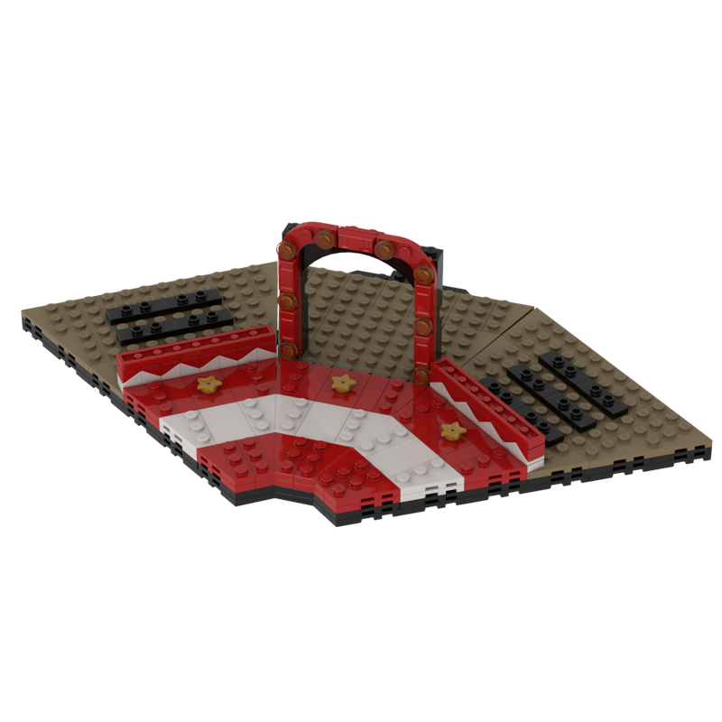 Lego 75637 Buggy the Clown’s Circus Tent - Diorama Upgrade