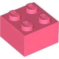 Brick 2 x 2 / Coral