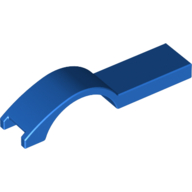 Lego Wheel Arch, Mudguard 1 x 4 1/2 / Blue