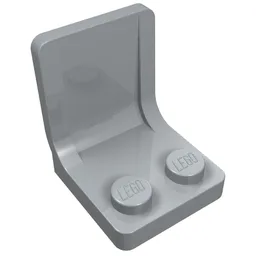 Seat / Chair 2 x 2 / Light Bluish Gray