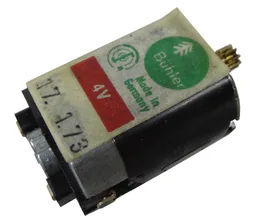Motor Element, Train, 4.5V Replacement / Black