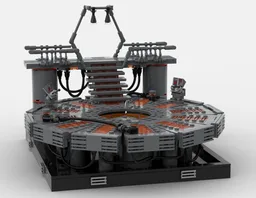 Carbon-freezing chamber Diorama