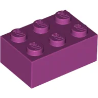 Brick 2 x 3 / Magenta