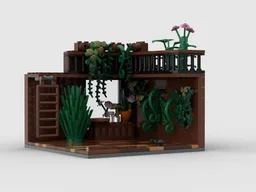 Diorama "Nature wins"