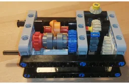 Gearbox 4 speeds motorizable