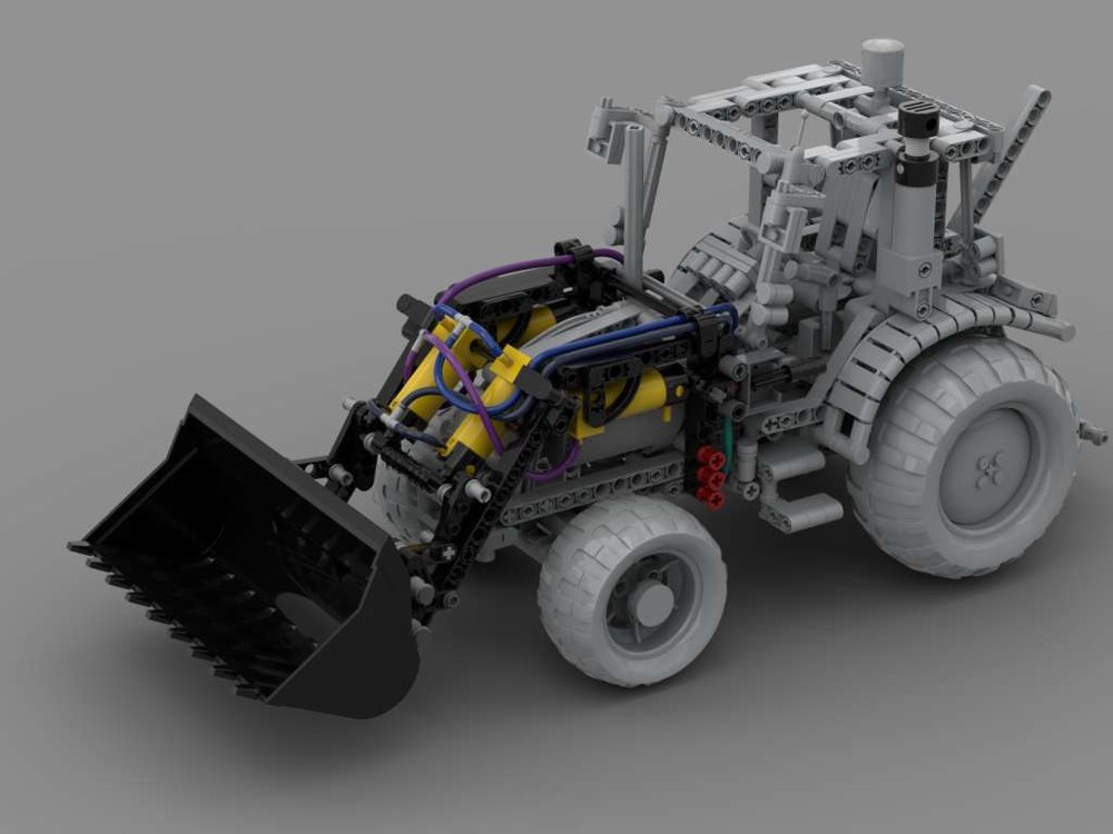 Lego New Holland T5000 series Frontloader