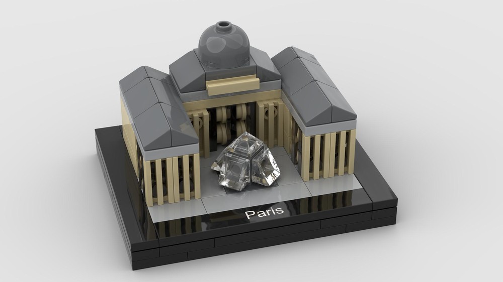 Lego 21044 louvre