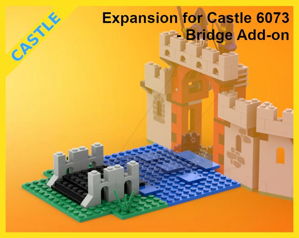 Lego Classic Castle Expansion - 6073 - Bridge Add-on