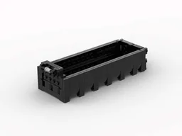Black container low