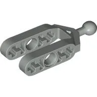 Technic Steering Knuckle Arm with Ball Joint / Light Gray