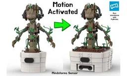 Motion-Activated Dancing Groot