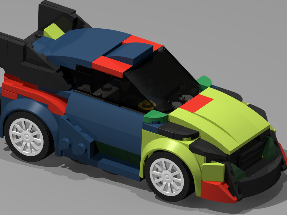 Lego Alt - 75885 - Castrol Oil Ford Fiesta M-Sport WRC