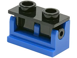 Hinge Brick 1 x 2 with Black Top Plate (3937 / 3938)