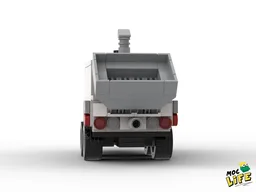 Schwing pump concrete trailer