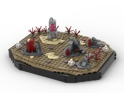 Lego MOC Ark Aberration Red Zone Diorama