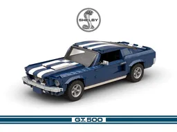 Ford Mustang Shelby GT500 1967 (Lowered)