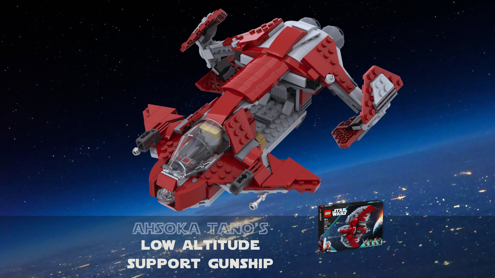Lego Ahsoka Tano's Low Altitude Support Gunship - 75362 alternative