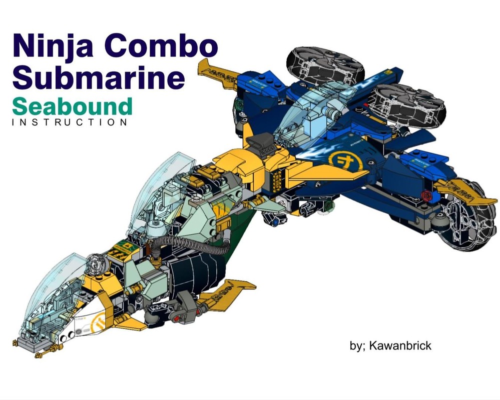Lego Ninja Combo Submarine