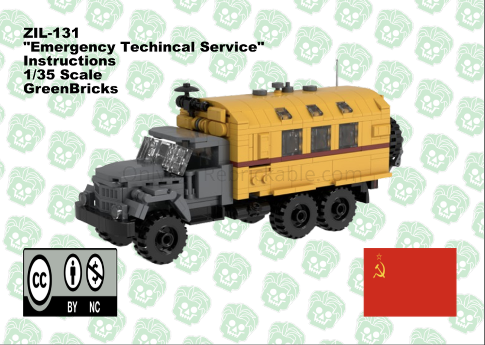 Lego ZIL-131 "Emergency Technical Service"