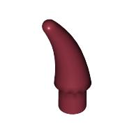 Lego Animal Body Part, Barb / Claw / Tooth / Talon / Horn, Small / Dark Red