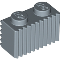 Lego Brick Special 1 x 2 with Grille / Sand Blue