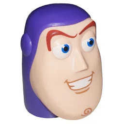 Large Figure Head Buzz Lightyear Print / Dark Purple