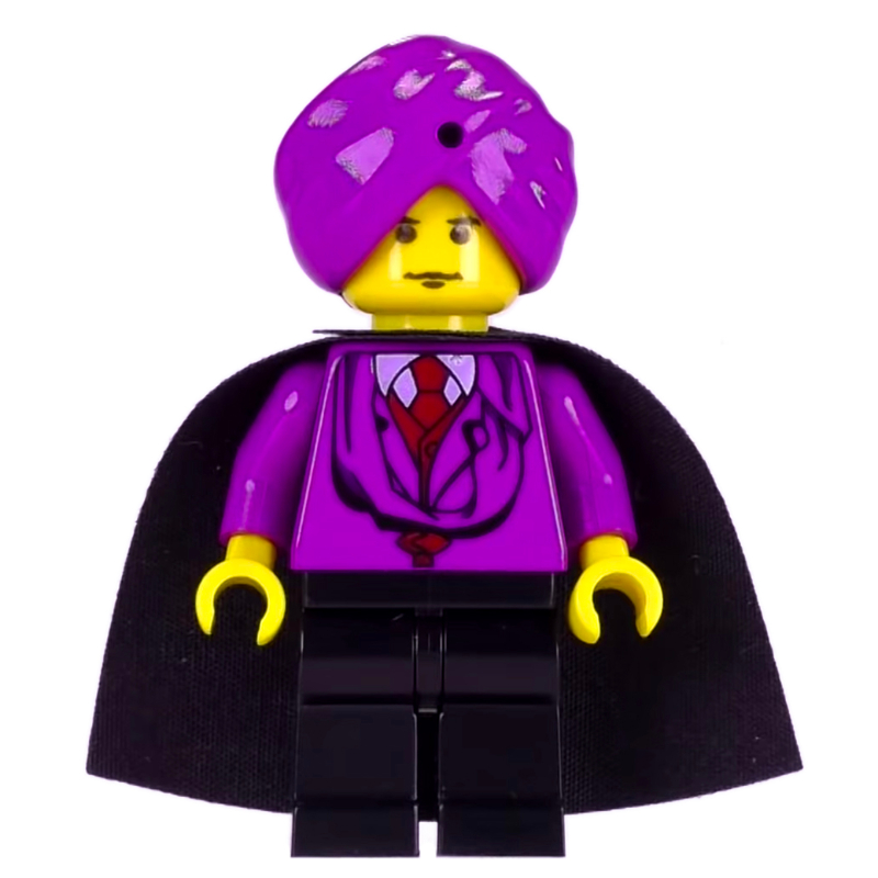 Lego Professor Quirinus Quirrell (Voldemort), Yellow Skin, Purple Turban