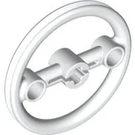 Technic Steering Pulley Large / White