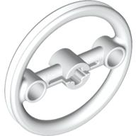 Lego Technic Steering Pulley Large / White