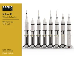 Saturn IB Ultimate Collection [1:110 scale]