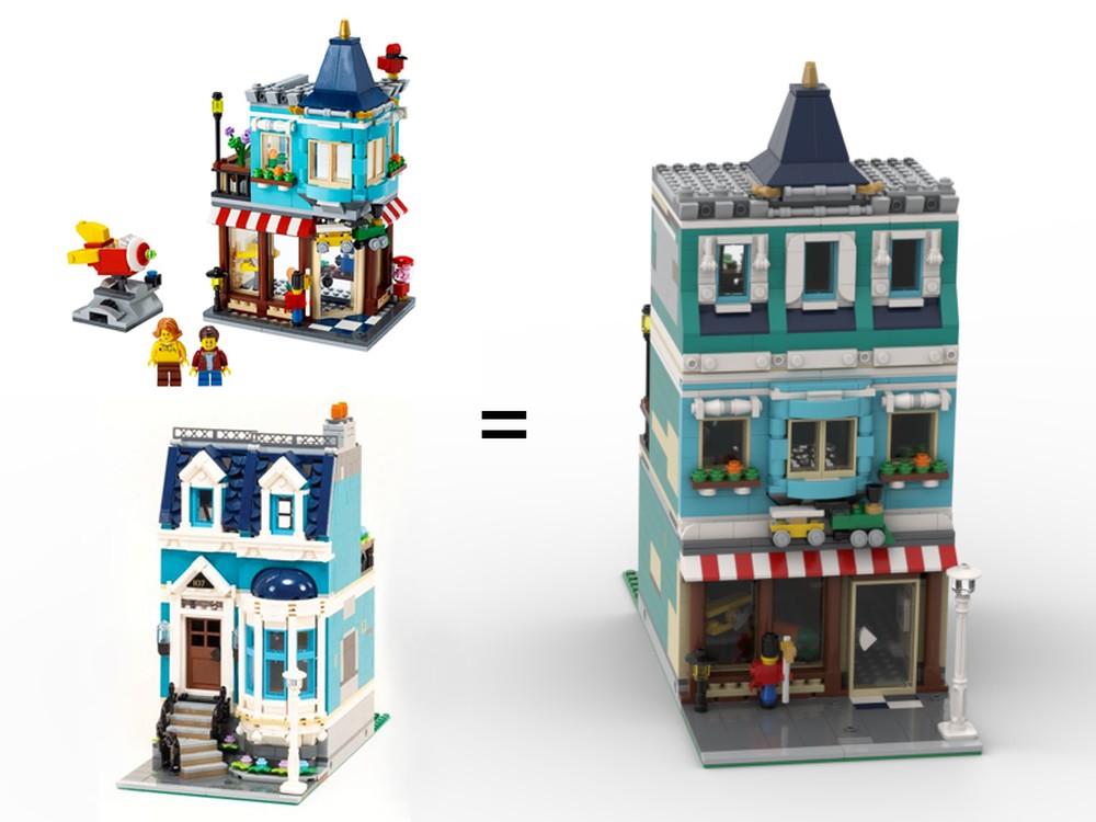 Lego Toy store modular Multi-build